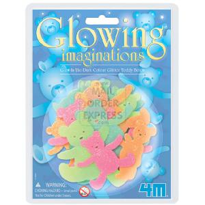 Great Gizmos 4M Glow Glitter Teddy Bears
