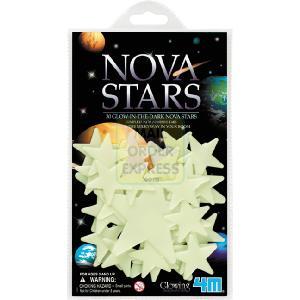 Great Gizmos 4M Glow In Dark Nova Stars 30