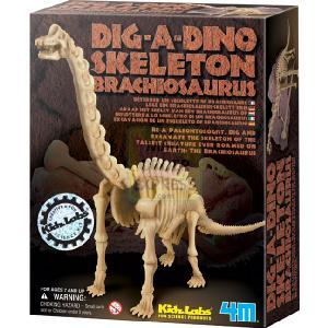 Great Gizmos 4M Kidz Labs Dig A Dino Brachiosaur Skeleton