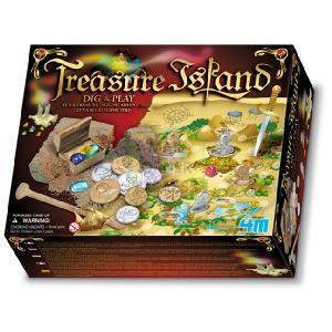 Great Gizmos 4M Kidz Labs Dig and Play Treasure Island