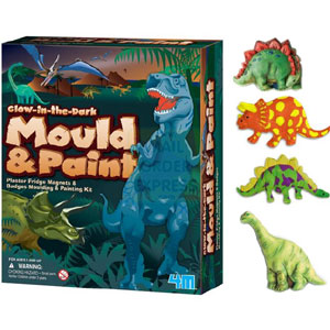 Great Gizmos 4M Mould and Paint A Dinosaur