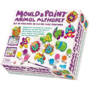 Great Gizmos 4M Mould And Paint Animal Alphabet