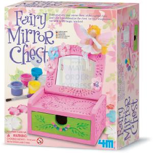 Great Gizmos 4M Paint Your Own Fairy Mirror Chest
