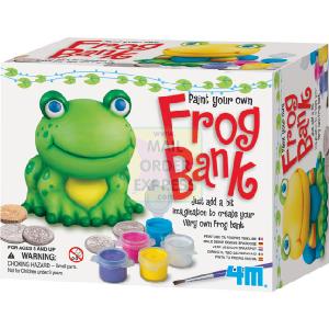 Great Gizmos 4M Paint Your Own Frog Bank