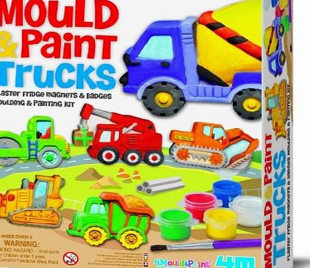 Great Gizmos 4M Trucks Mould and Paint