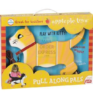 Great Gizmos applepie toys Pull Along Pals Ginger Cat