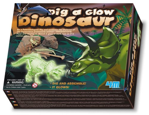 Great Gizmos Dig A Glow Dinosaur Triceratops