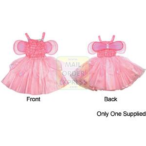 Great Gizmos Pink Poppy Medium Fairy Dress With Wings