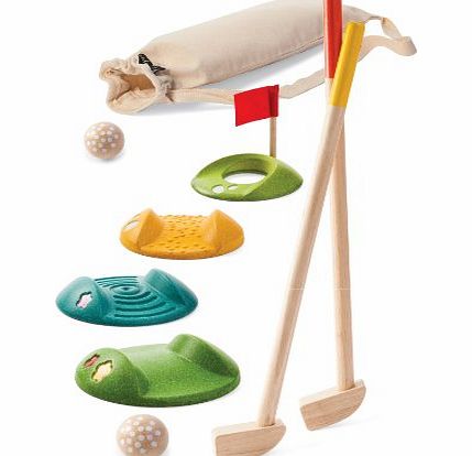 Great Gizmos Plan Toys Mini Golf Full Set