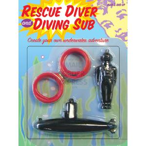 Rescue Diver and Diving Sub