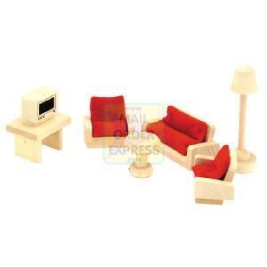 Great Gizmos Toy Box Wooden Lounge Furniture