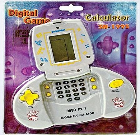 Great Ideas By Post 9999 In 1 Game Machine - Brick, Snake, Ping Pong, Car Racing, Shooting And More