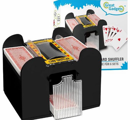 2128 6-Deck Automatic Card Shuffler