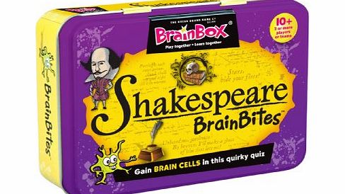 Green Board Games BrainBites Shakespeare