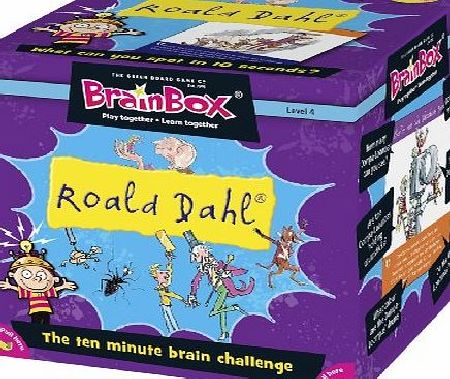 Green Board Games BrainBox Roald Dahl Game