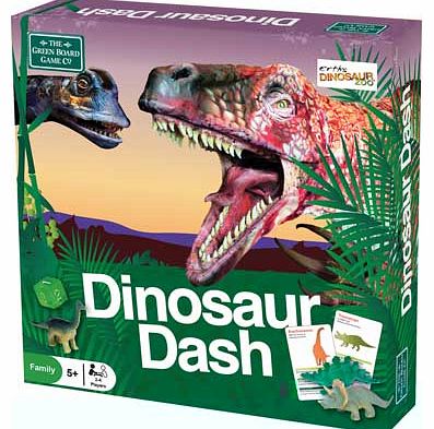 Green Board Games Dinosaur Dash Board Game