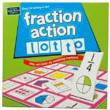 Green Board Games Fraction Action Lotto