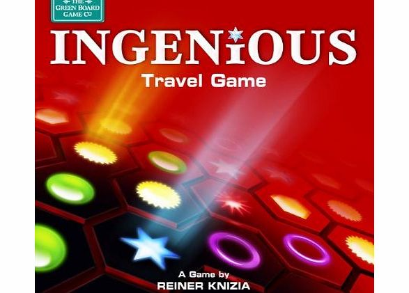 Green Board Games Ingenious Strategy Board Game - Travel Version