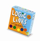 Green Board Games Logic Links Puzzle Box