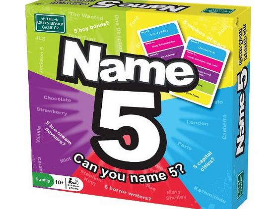 Name 5 Game