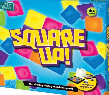 Green Board Games Square Up Fast Paced Strategy Game