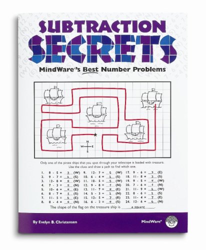 Green Board Games Subtraction Secrets