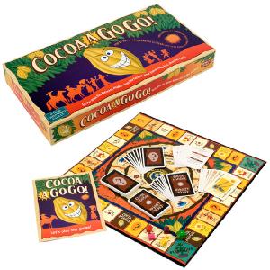 The Green Board Game Cocoa-A-Gogo Game