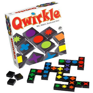The Green Board Game Qwirkle Game