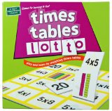 Green Board Games Times Tables Lotto