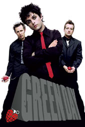 Green Day Block Poster