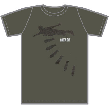 Green Day Bombs T-Shirt