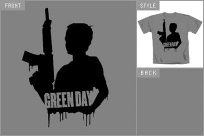 Green Day (Child With Gun) T-shirt