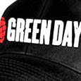 Green Day Grenade Logo Black Baseball
