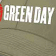 Green Day Grenade Logo Grey Baseball Cap