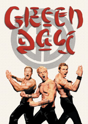 Green Day Kung Fu Poster