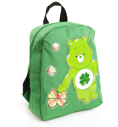 Green Good Luck Care Bears Mini Backpack