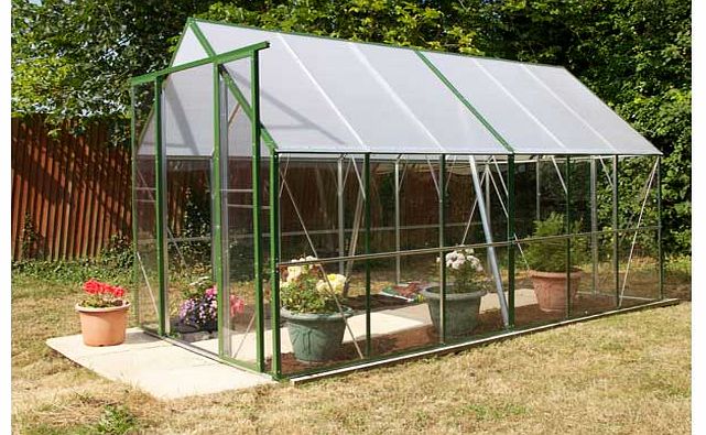 Steel Greenhouse - 12 x 6ft