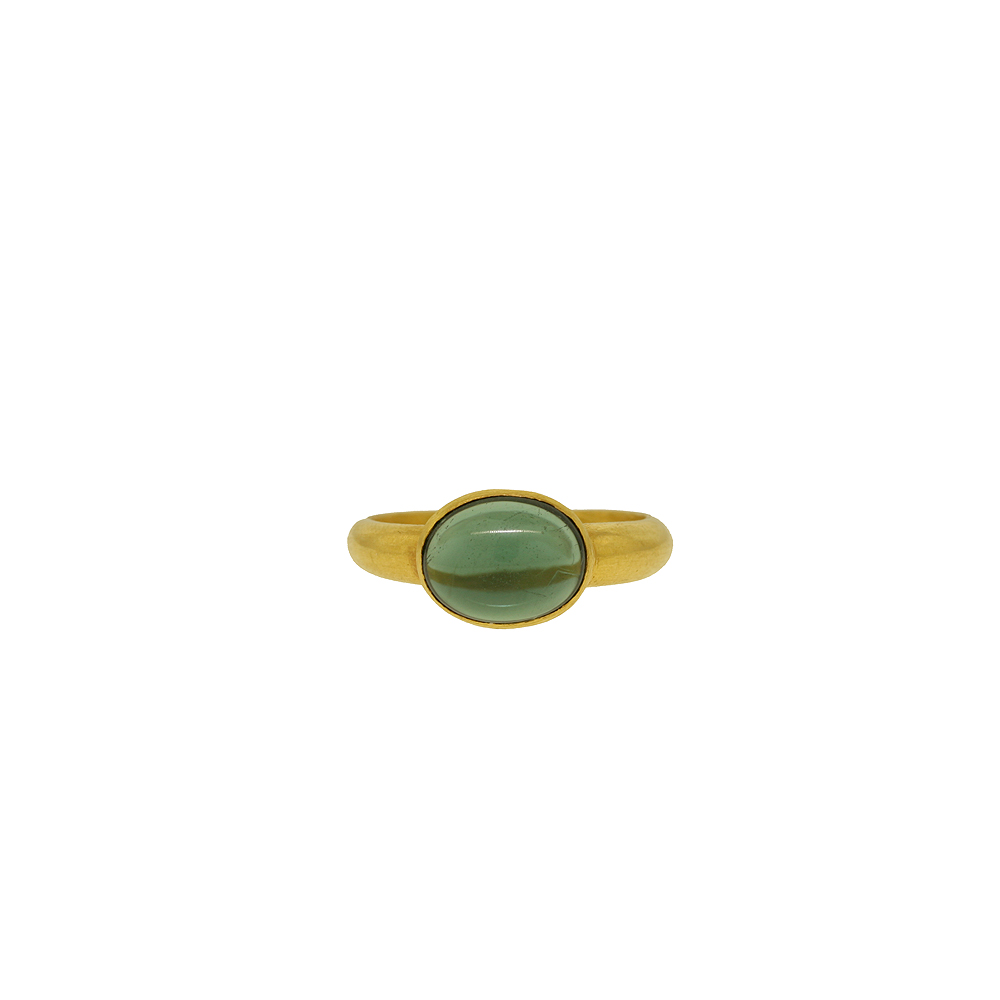 Green Tourmaline Ring - Large