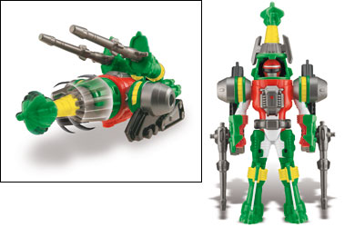 Green Turbo Drill Power Ranger