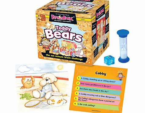 Greenboard BrainBox Teddy Bear 10 Minute Challenge Game