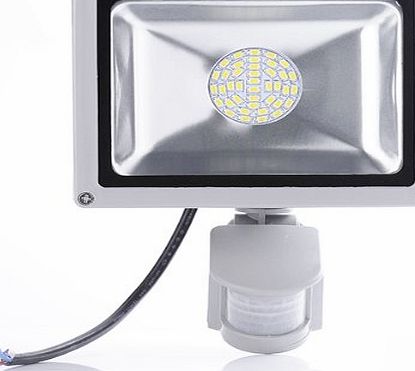 Power Light SMD PIR Motion Flood light LED 30W Flood Light For Garden or Home Security Cool white A Rated Super Low Power