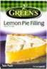 Greens Lemon Pie Filling (2x70g)