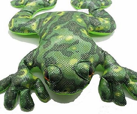 Greetingsbox Ornaments Puckator Sand Animal Frog Paperweight (Green)