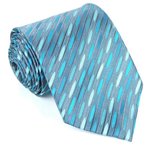 Blue Oval Tie