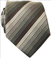 Striped Necktie by Timothy Everest
