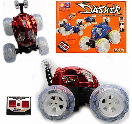 Grids RC Dasher Stunt Vehicle Childrens Toy Car Electric 40MHz 360Twister Gift Items XMas for Boys