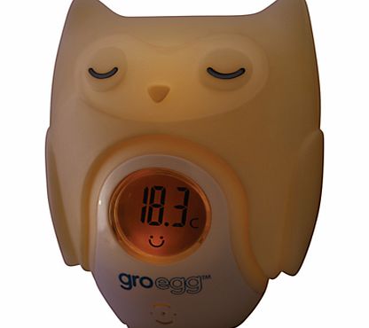 Grobag Egg Baby Thermometer Shell, Orla the Owl