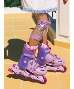 Groovy Chick Adjustable In-Line Skates - Size 12 to 1