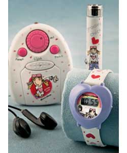 Groovy Chick Girls Bag and Watch Set