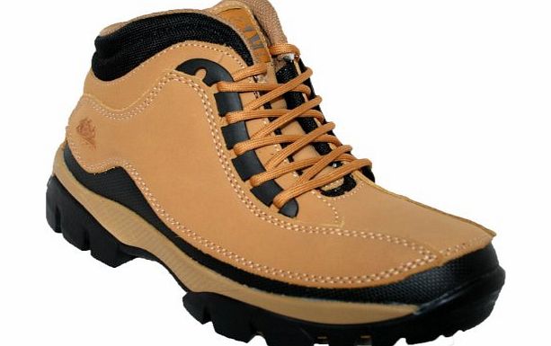 Groundwork New Branded Mens Work Safety Boots Ankle Steel Toe Cap Footwear Work Trainers Hiking Shoes Petrol Oil Acid amp; Alkali Resistant, Oil Resistant Outsole, Cambrelle Lined amp; Impact Resist